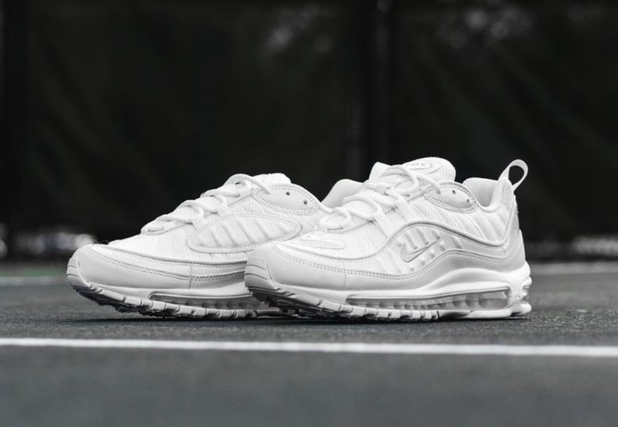 Nike,Air Max 98,Triple White,6  “小白鞋” 家族再填一员！Nike Air Max 98 “Triple White” 即将发售