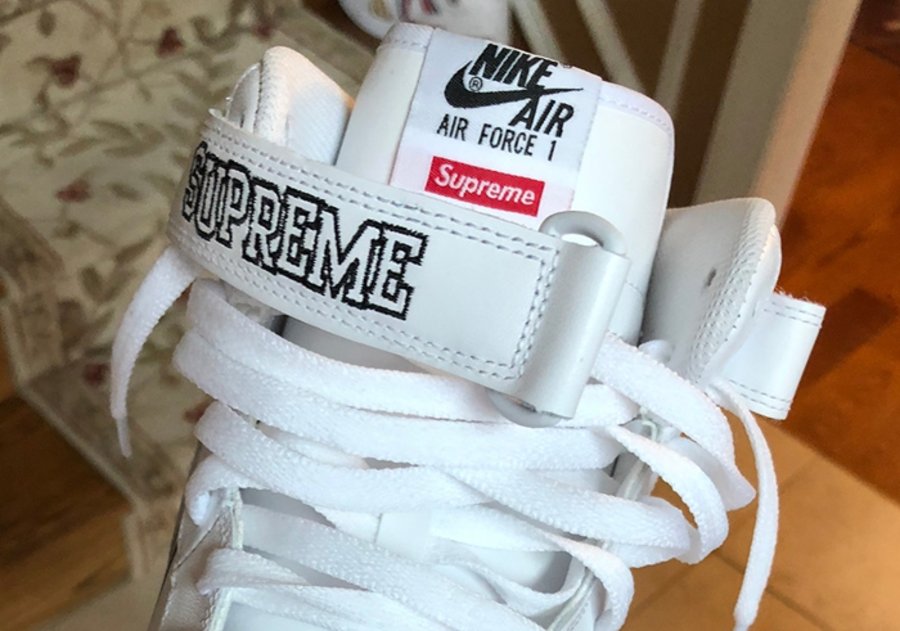Supreme,Nike,Air Force 1,NBA  官图释出！Supreme x Air Force 1 Mid ’07 即将发售