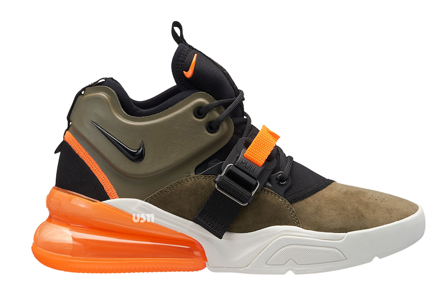 Nike,Air Force 270  机能又休闲！十款全新配色 Air Force 270 即将发售