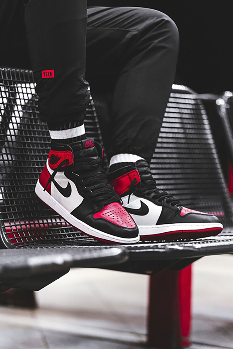 Air Jordan 1,AJ1,Yellow Toe,55  调色盘重启！黑黄脚趾 AJ1 全新实物曝光！今夏发售！