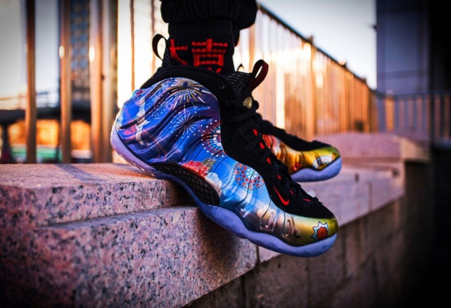 上脚,Nike,Air,Foamposite,One,Lun  看完上脚图都想要！这 28 双春节新品你一双都不想错过！