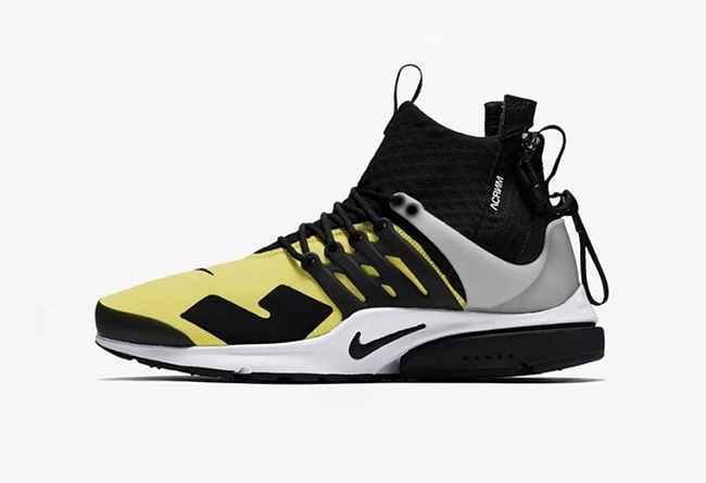 Nike,ACRONYM,Air Presto Mid  超人气联名！全新 ACRONYM x Air Presto Mid 或于九月登场