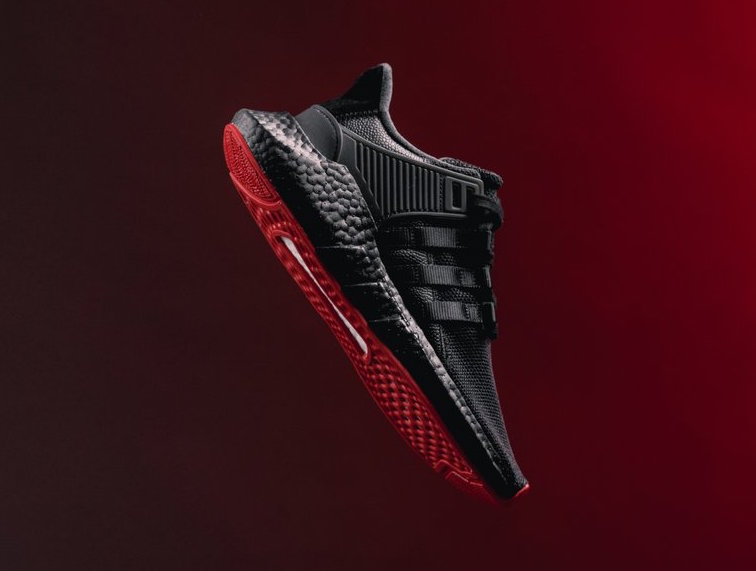adidas,EQT Support 93/17,CQ239  黑红配色！全新 adidas EQT 93/17 带来不同视觉体验！