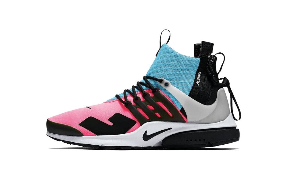 Nike,ACRONYM,Air Presto Mid  要搞大事！ACRONYM x Air Presto Mid 再次曝光两款配色