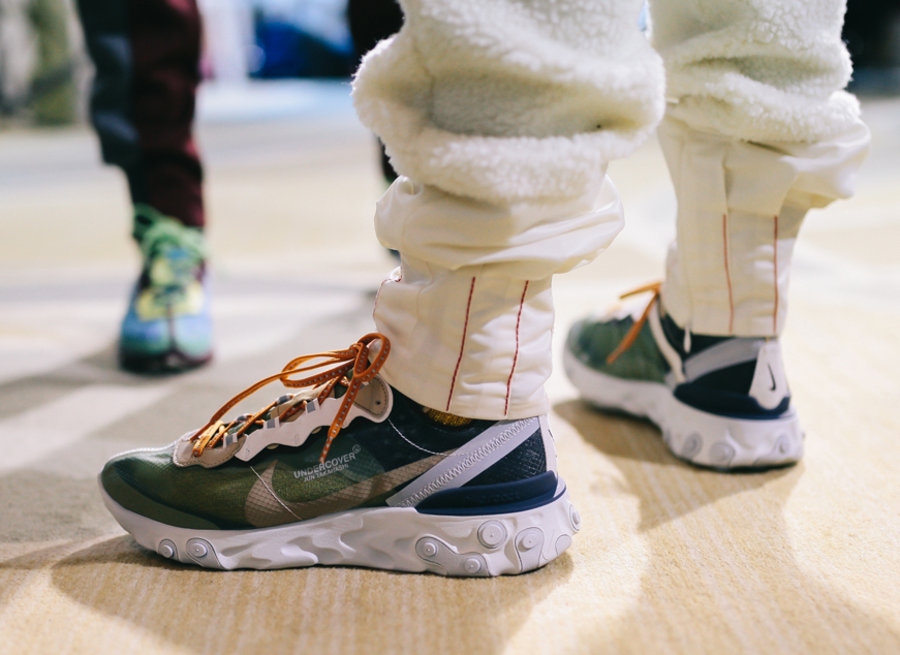 React,Nike,Element 87 Element 87 今年搭载 Nike React 缓震的首双联名鞋来了！还是老爹鞋！