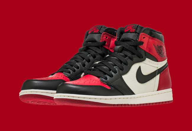 Air Jordan 1,Bred Toe,Sanse,AP  原价入手黑红脚趾！Air Jordan 1 “Bred Toe” Sanse APP 发售公告