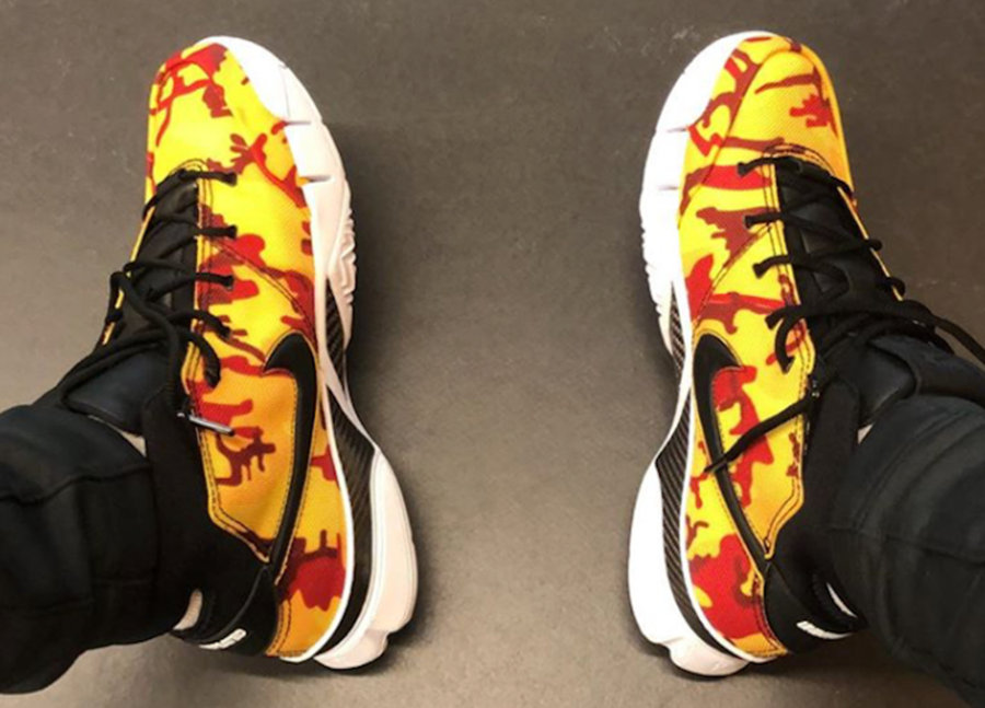 Kobe 1,ZK1,UNDFTD,Nike  伊塞亚·托马斯上脚非市售 UNDFTD x Kobe 1 Protro PE
