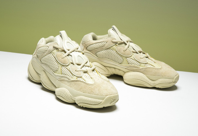 adidas,Yeezy 500  发售信息首次曝光！Yeezy 500 “Super Moon Yellow” 五月登场
