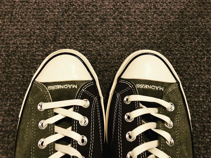 Converse,MADNESS  余文乐晒出 MADNESS x Converse 全新联名，释放新信号！