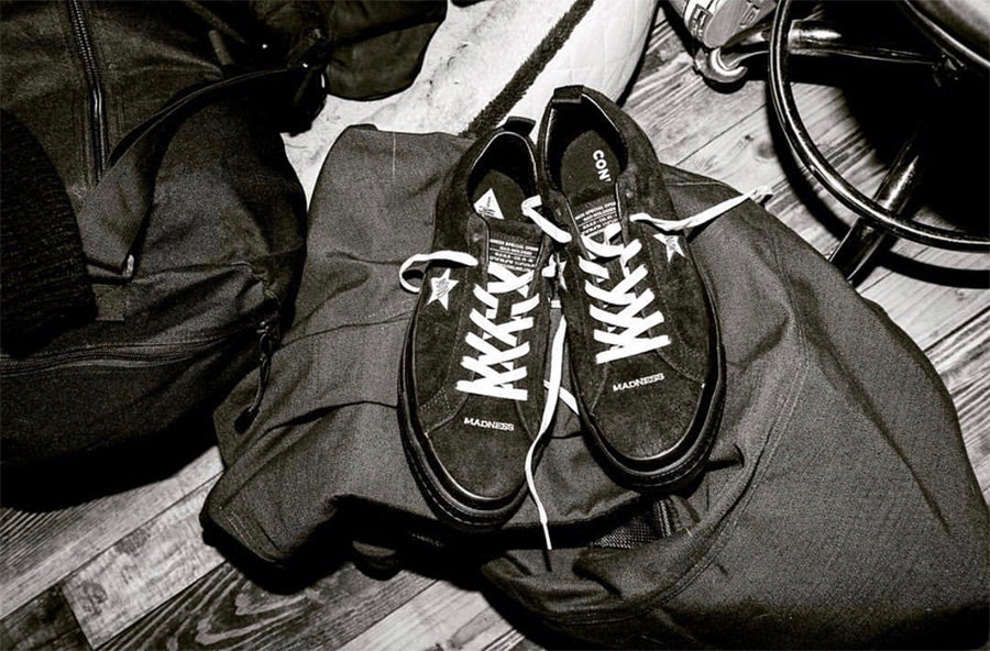 Converse,MADNESS  余文乐晒出 MADNESS x Converse 全新联名，释放新信号！