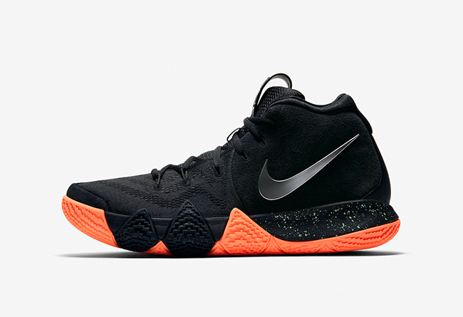 Nike,Nike Kyrie 4,943806-010  醒目黑橙！Nike Kyrie 4 全新配色即将发售