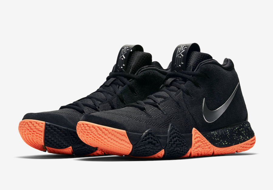 Nike,Nike Kyrie 4,943806-010  醒目黑橙！Nike Kyrie 4 全新配色即将发售