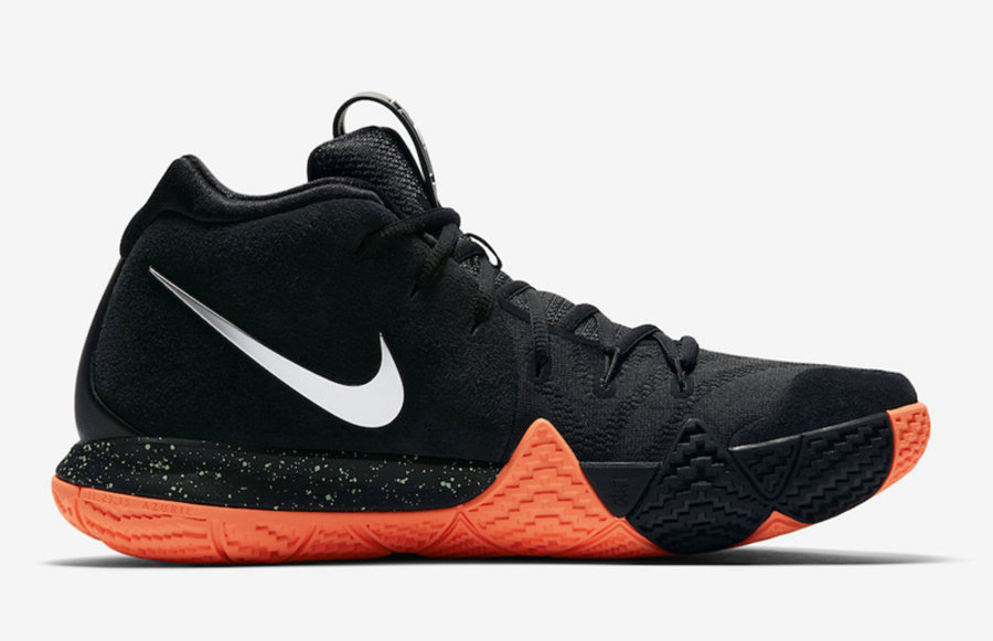 Nike,Nike Kyrie 4,943806-010  醒目黑橙！Nike Kyrie 4 全新配色即将发售
