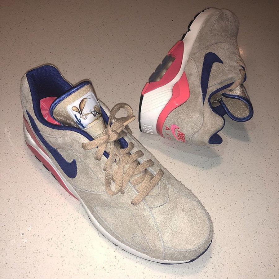 Nike,Air Max 180  麂皮鞋身！Ralph Steadman x Nike Air Max 180 即将发售