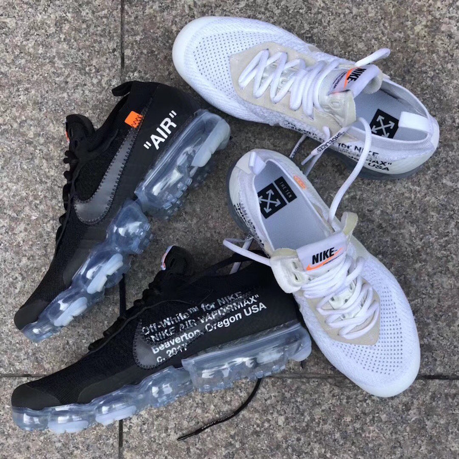 OFF-WHITE,Nike,Air VaporMax  终于来了！两双 OFF-WHITE x VaporMax 即将发售