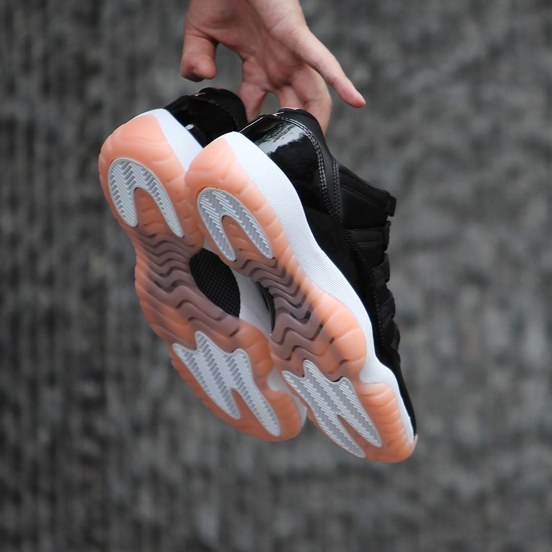 Air Jordan 11 Low,Bleached Cor  低帮大魔王？！Air Jordan 11 Low “Bleached Coral” 下月发售