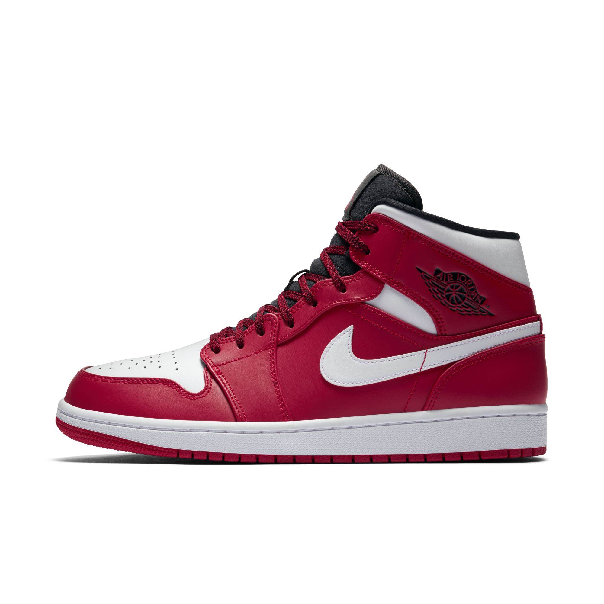 AJ1,Air Jordan 1  黑蓝、白红都有！四双全新 Air Jordan 1 Mid 官图释出