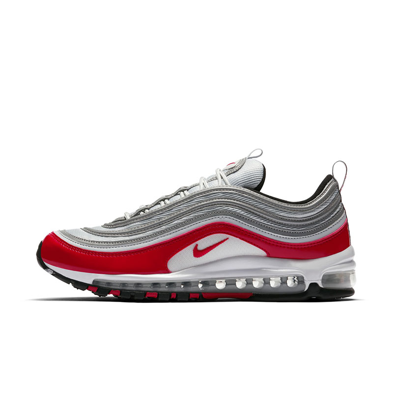 Nike,Air Max 97,Supreme  这双白红漆皮新品，是否想到被 Supreme 支配的恐惧？