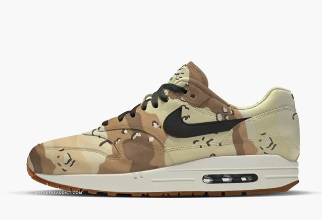 Nike,Air Max 1,Air Max 97  停不下来的军旅风！全新 Air Max 沙漠迷彩套装曝光