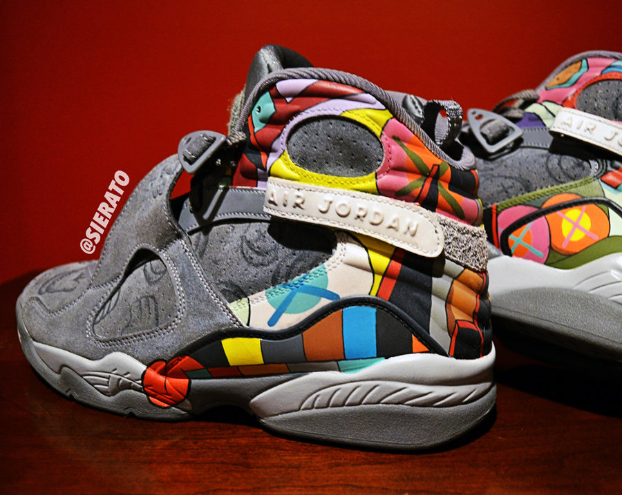 AJ8,Air Jordan 8  KAWS x AJ8？这双鞋美到令人章目结舌！