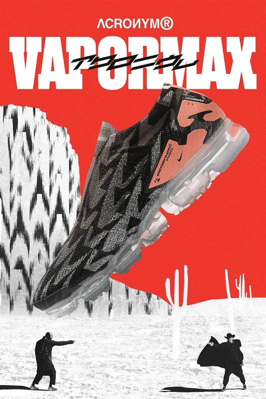 ACRONYM,VaporMax,Nike  宣传片让人瞠目结舌！ACRONYM x VaporMax 一共有三款配色！