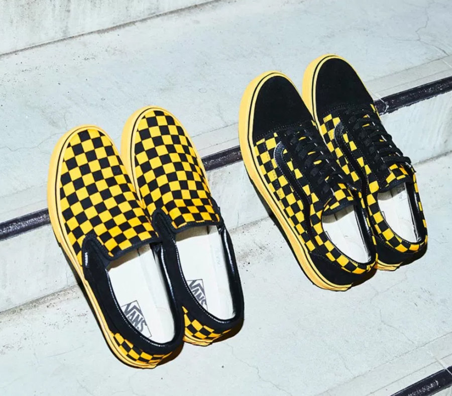 Vans,californiadept  黑黄棋盘格！Vans x California Dept. 联名现已发售