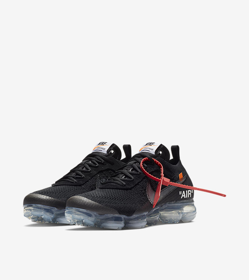 Nike,OFF-WHITE,Air VaporMax,AA  纯黑配色率先登场！OFF-WHITE x VaporMax 明日官网发售