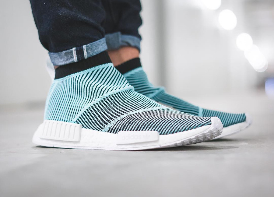 AC8597,NMD,adidas AC8597 之前抢破头的人气款！海洋环保联名再造的 NMD CS1 刚刚发售！