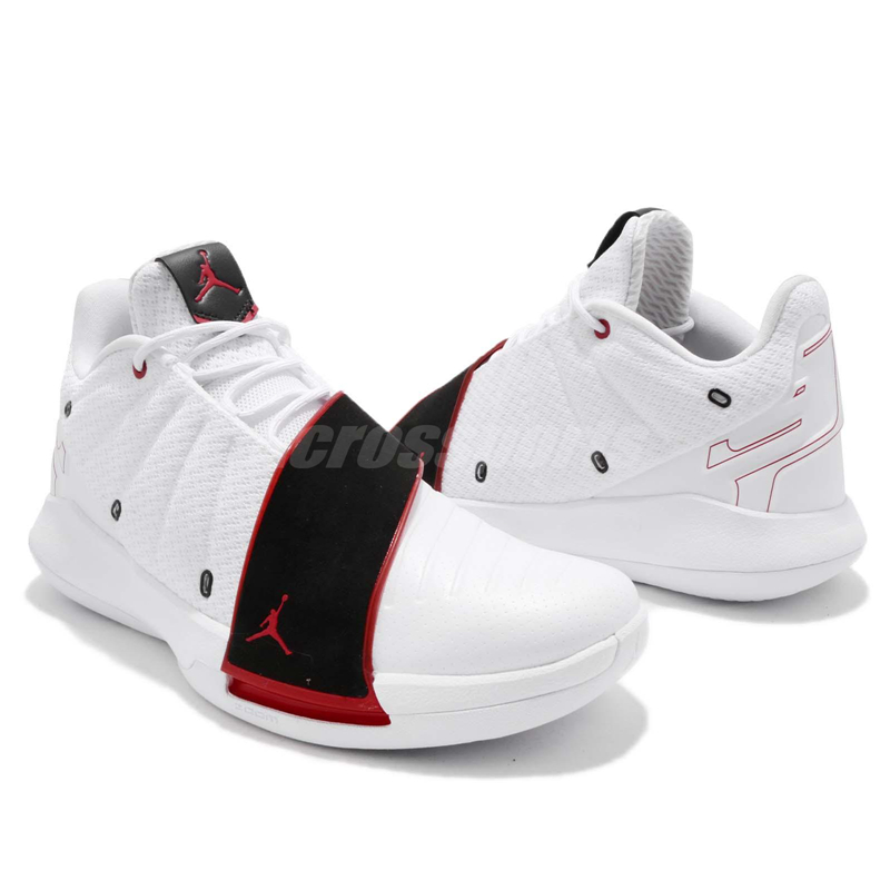 Air Jordan,CP3.XI,AA1272-101  火箭主场配色！Jordan CP3.XI 全新白黑红装扮登场