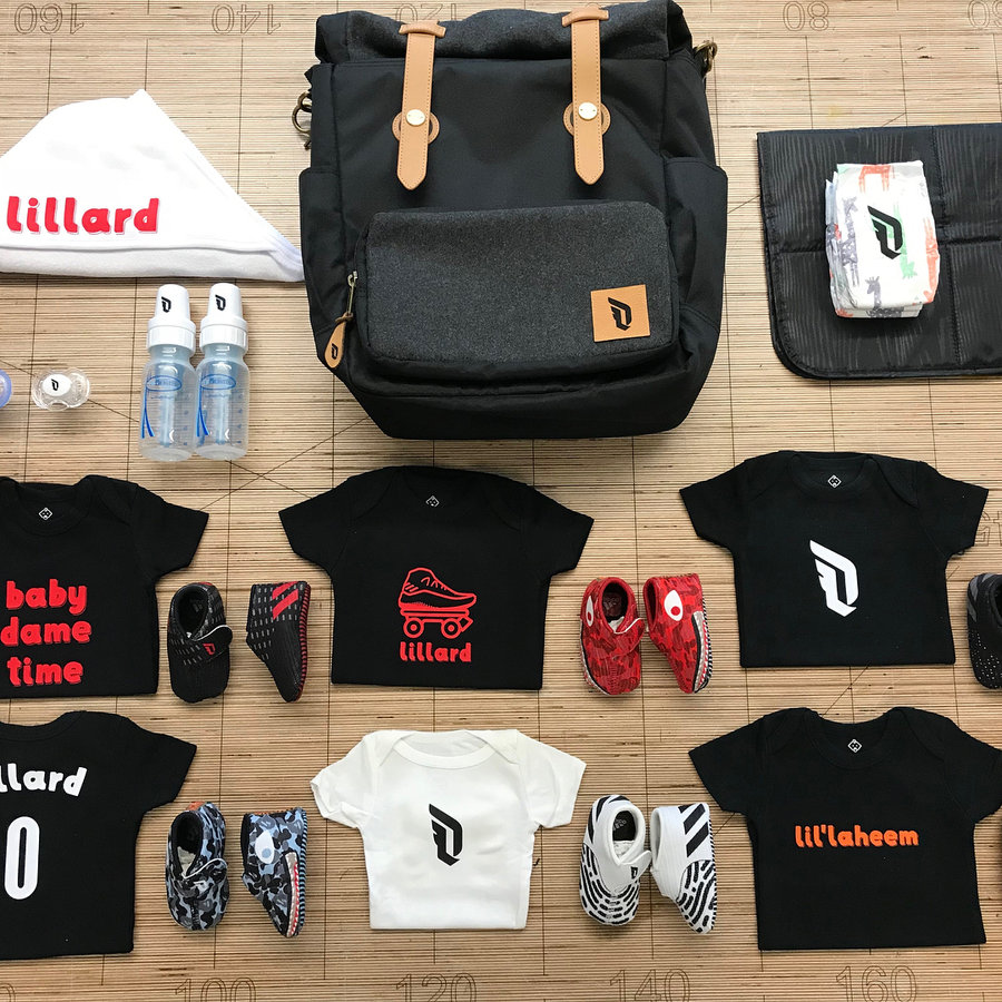 adidas,Dame 4  刚出生就有签名鞋穿！还是 adidas 送的！你羡慕吗？