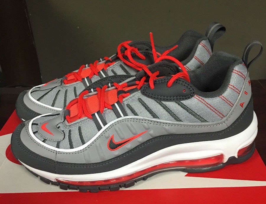 Nike,Air Max  全新配色释出！灰红 Air Max 98 将于近期上架！