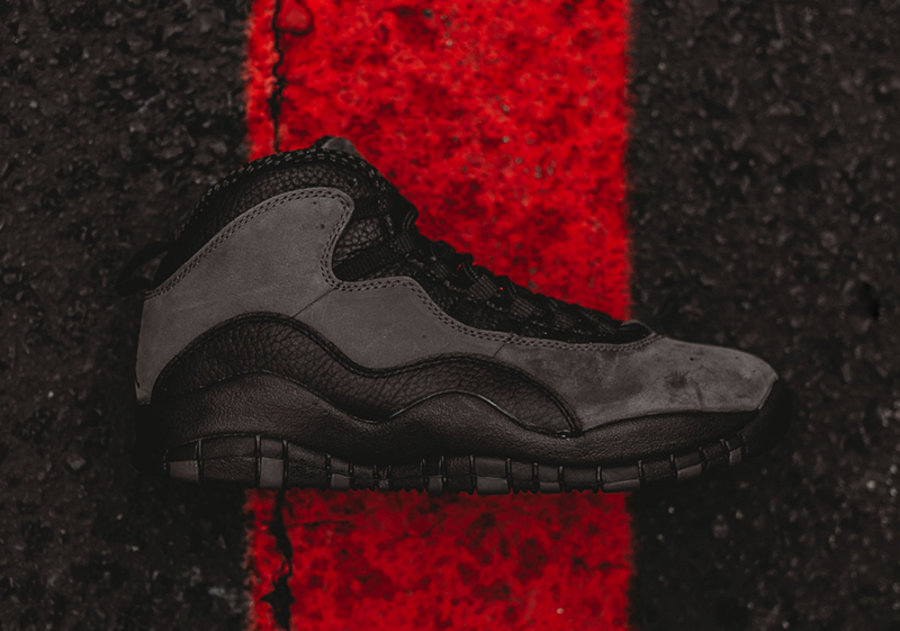 Air Jordan 10,AJ10,310805-002  本月发售！Air Jordan 10 “Dark Shadow” 实物图赏