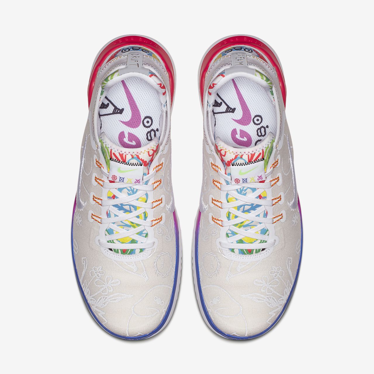 Nike,Free RN 2018  艺术涂鸦鞋面！Free RN 2018 系列官网现已上架！