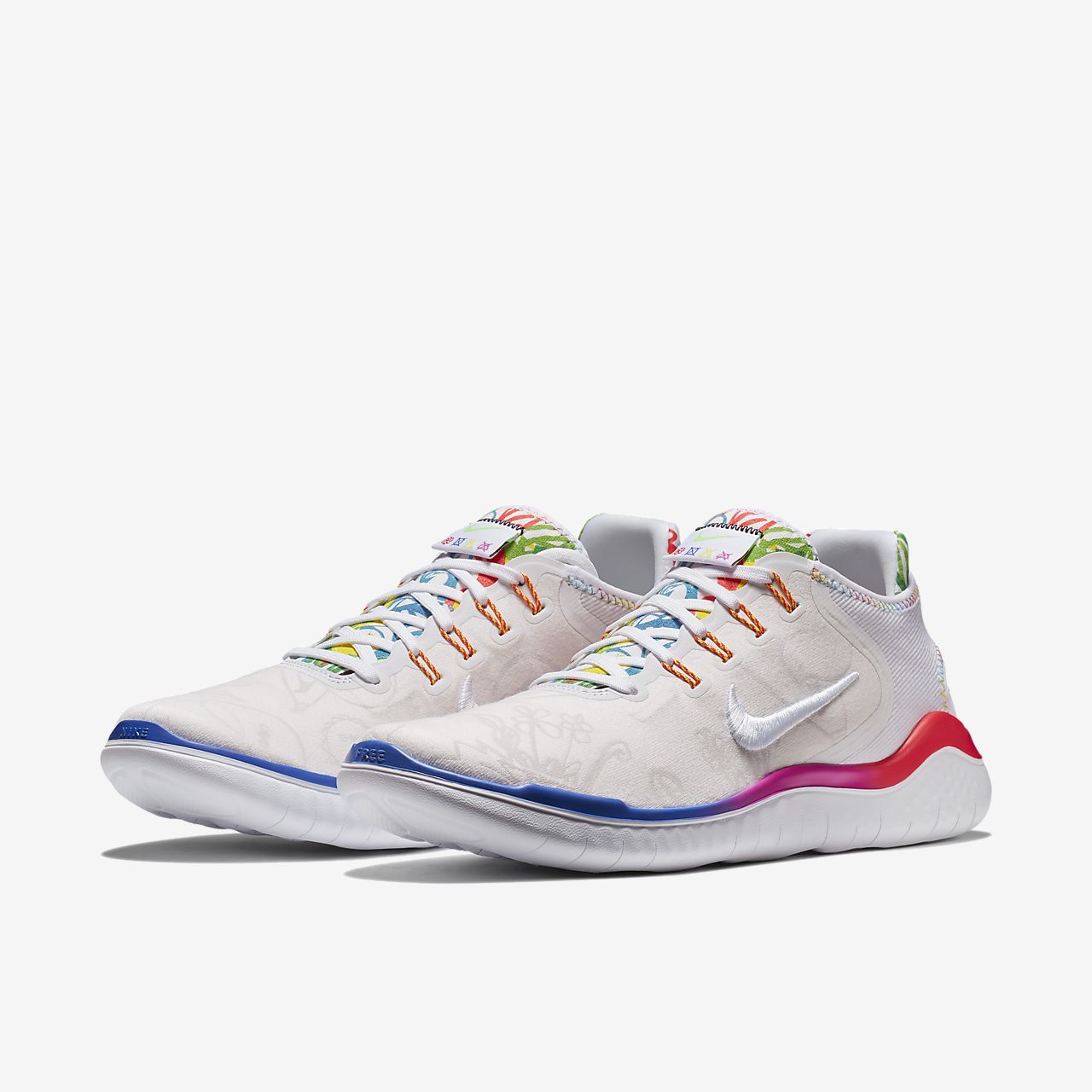 Nike,Free RN 2018  艺术涂鸦鞋面！Free RN 2018 系列官网现已上架！