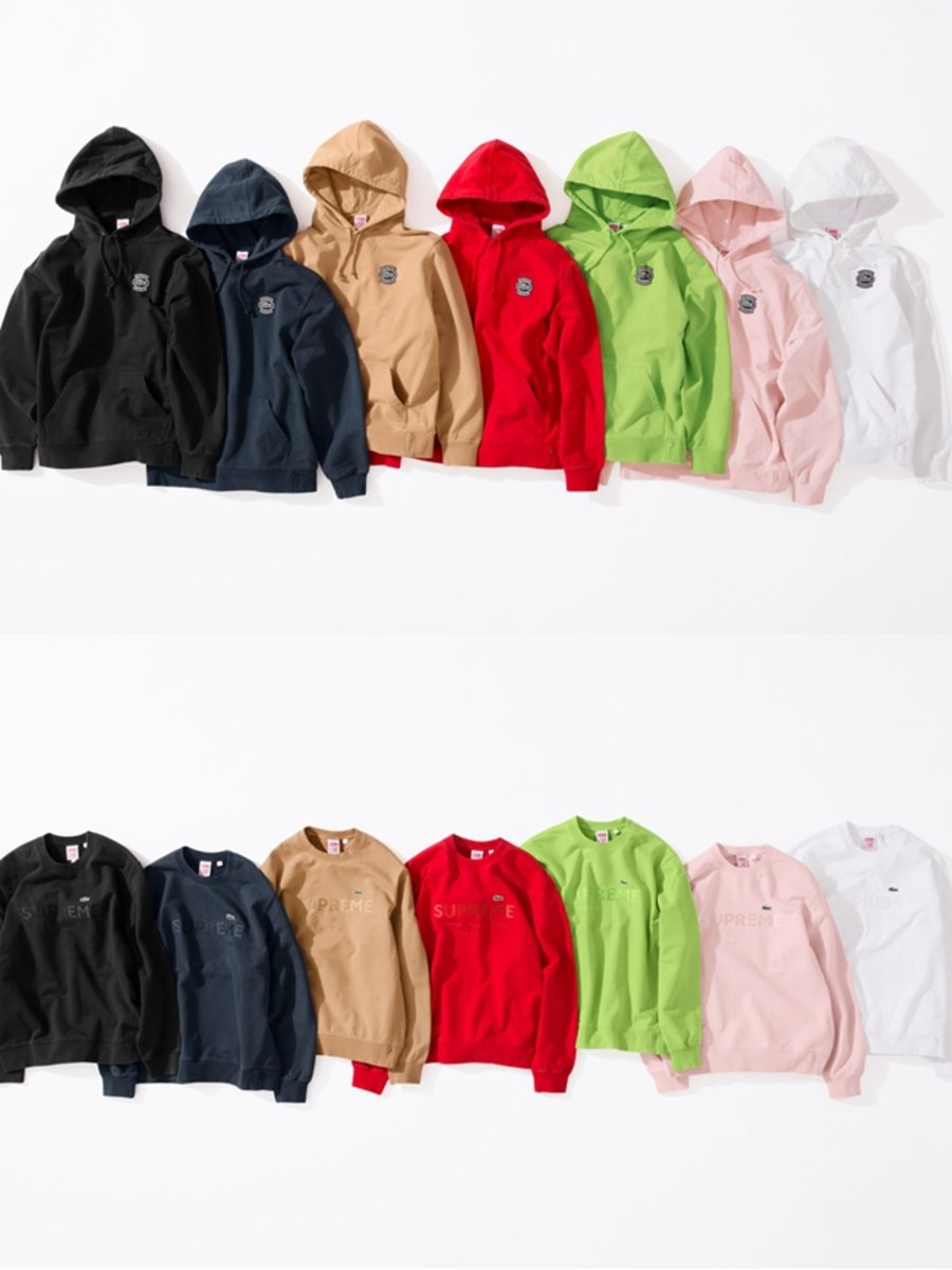 supreme,assc,BAPE,Lacoste  Supreme 这波新联名大玩色彩！ASSC 与 BAPE 又准备搞事情了！