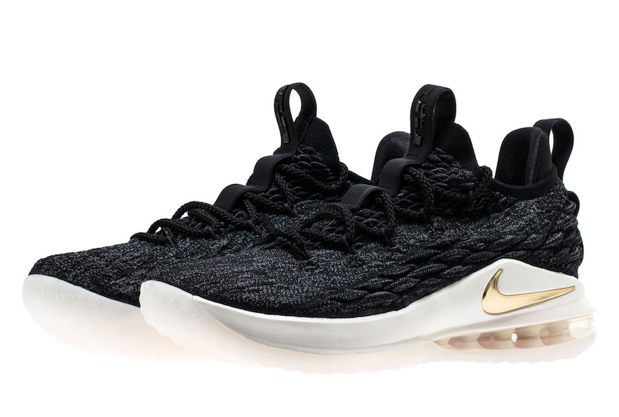 Nike,LeBron 15 Low,AO1755-002,  都是黑白却风格迥异！两双 LeBron 15 Low 下月正式发售