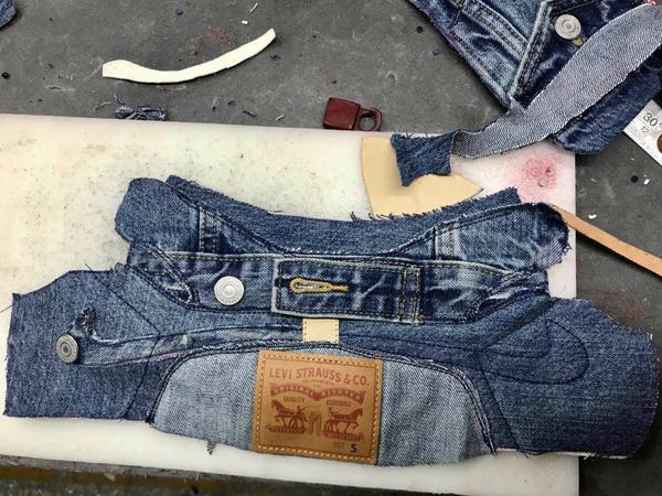 Air Jordan 1,Levi's,The Remade  细节更纯粹！Levi's x Air Jordan 1 客制版本欣赏