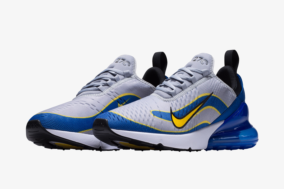伴随,足球,世界杯,的,临近,Nike,将,品牌,  世界杯经典战靴再现！Air Max 270 迎来刺客专属配色登场