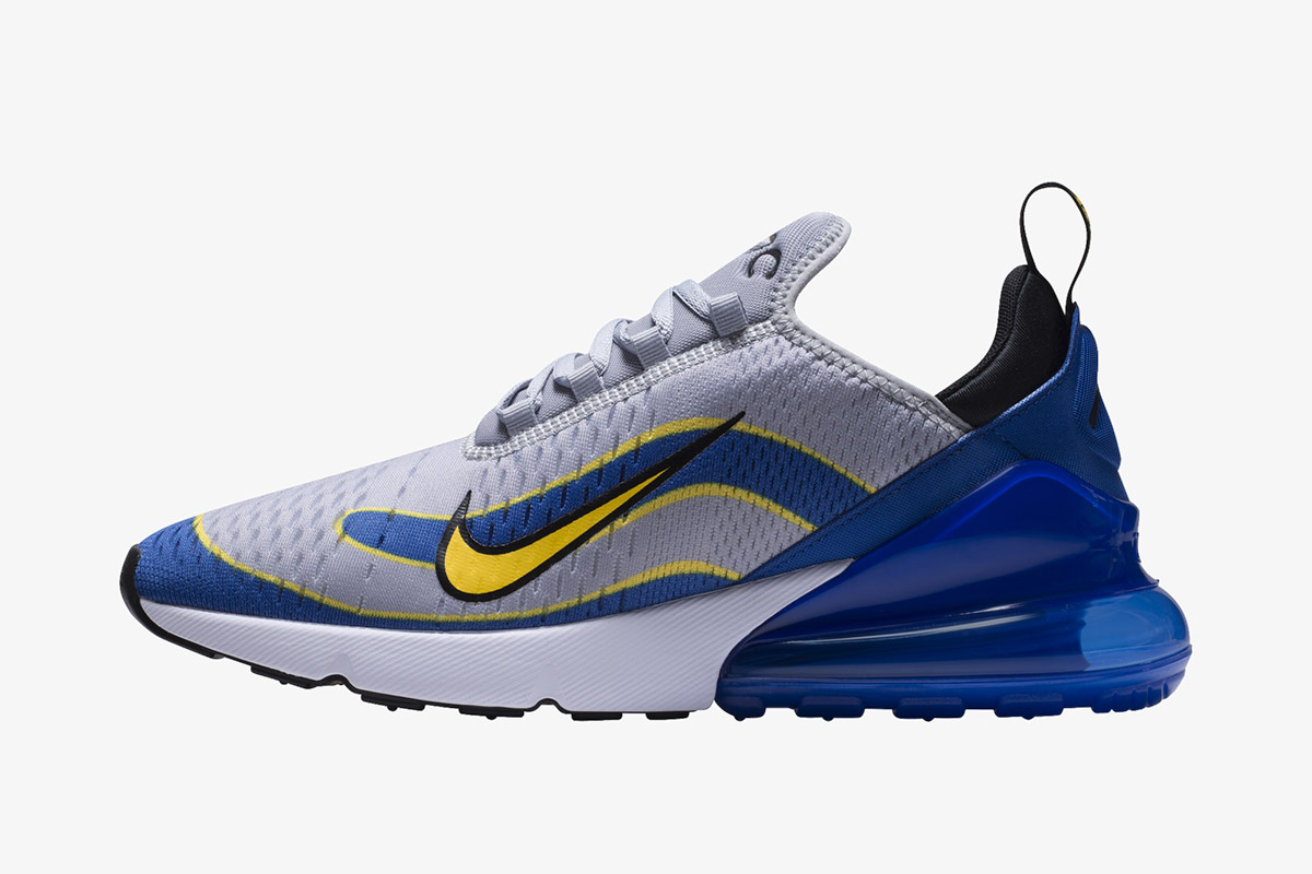 伴随,足球,世界杯,的,临近,Nike,将,品牌,  世界杯经典战靴再现！Air Max 270 迎来刺客专属配色登场