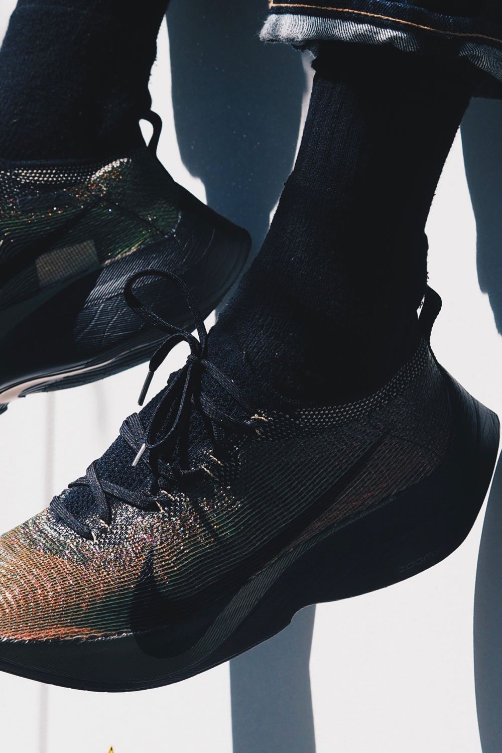 Nike,Zoom Vaporfly Elite Flypr  Nike 3D 打印上脚图！全新科技跑鞋你觉得如何？