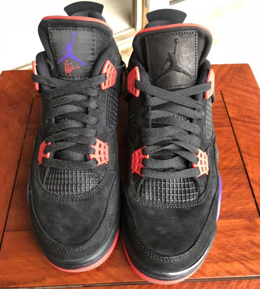 Air Jordan 4,AJ4,AQ3816-056  AJ4 猛龙配色原为 Drake 联名？！早期 Sample 实物曝光！