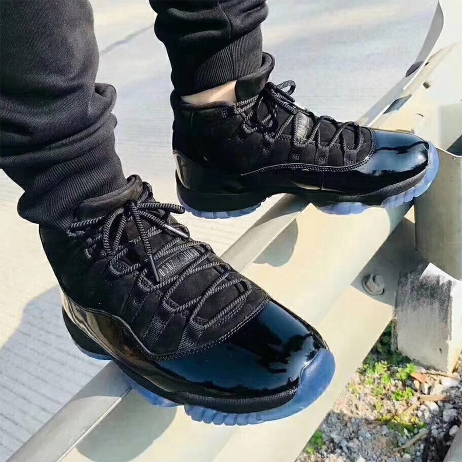 378037-005,AJ11,Air Jordan 11 378037-005 AJ11 本月的大招！月底的纯黑 Air Jordan 11 入手难度不小