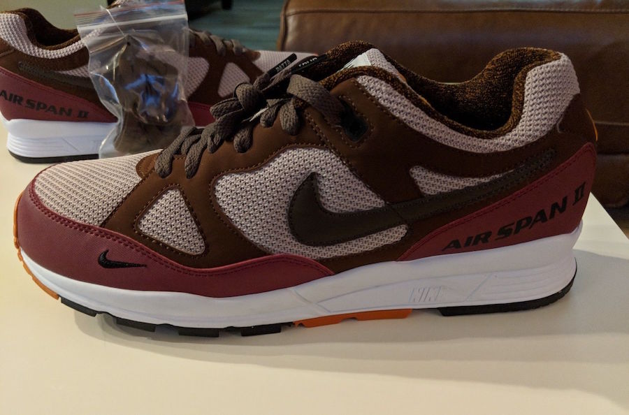Nike,Patta,Air Span II  联名超火爆潮牌！Patta x Nike Air Span II 细节曝光