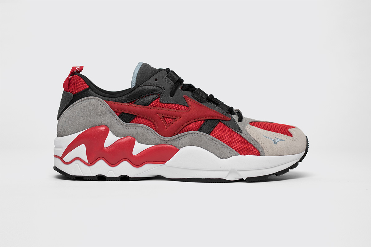 Mizuno,Wave Rider 1  标准老爹鞋！Highsnobiety x Mizuno Wave Rider 1 即将发售