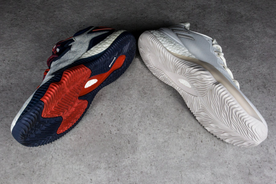adidas,Crazylight Boost 2018  与 2016 版有何区别？Crazylight Boost 2018 实物开箱
