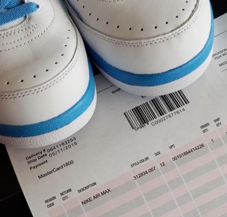 Nike,AJ2,Air Jordan 2,385475-1  官网下单 Air Max 97，竟然送来了一双未市售 Air Jordan 2！