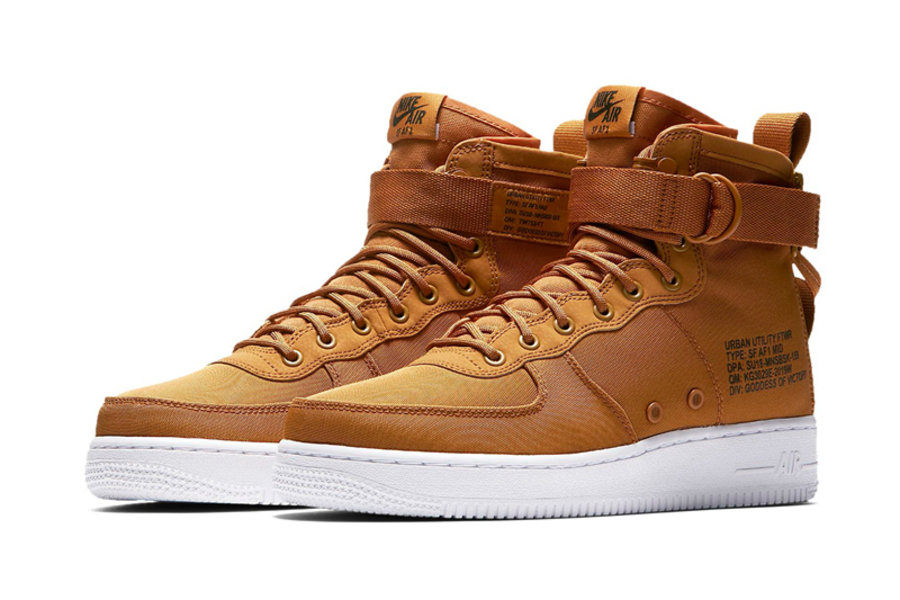 Nike,SF-AF1 Mid,发售  更适合夏天的军靴 AF1！SF-AF1 Mid 全新配色登场