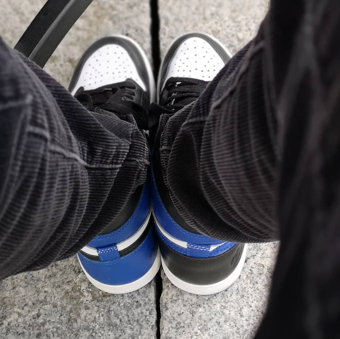 明星,AJ1,Air Jordan 1,藤原浩,Fragme  黑闪电！藤原浩网晒 Fragment x AJ1 特殊版本