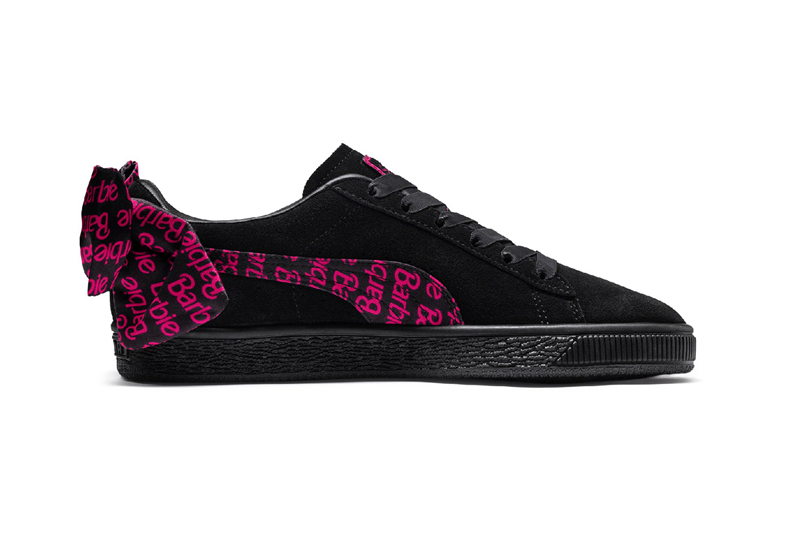 PUMA,Suede Bow,Barbie  芭比娃娃联名！粉嫩 Barbie x PUMA Suede Bow 首次曝光