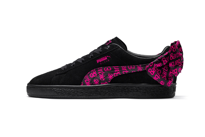 PUMA,Suede Bow,Barbie  芭比娃娃联名！粉嫩 Barbie x PUMA Suede Bow 首次曝光